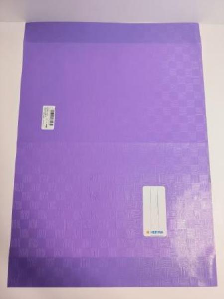 Heftschoner A4 gedeckt violett
