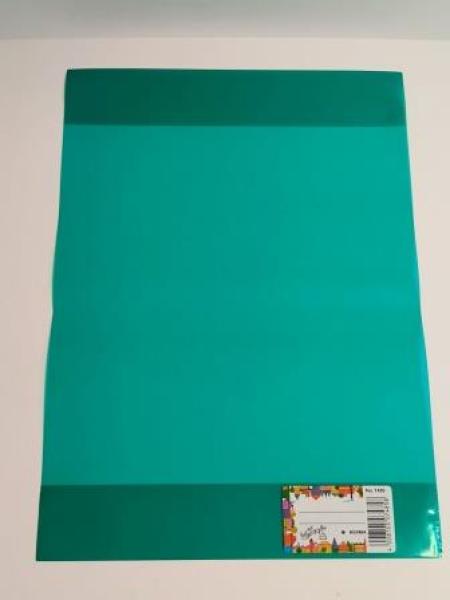 Heftschoner A5 transp. dkl.grün