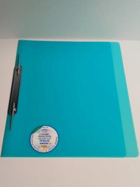 Spiral-Schnellhefter A4 transl.türkis