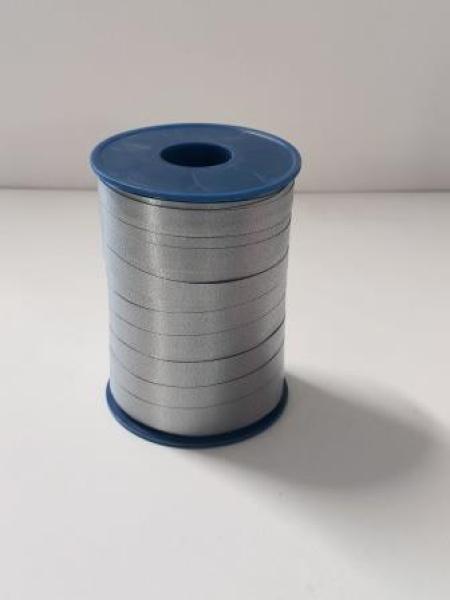 C.E. PATTBERG Geschenkband schiefer, 250 Meter Ringelband 10 mm zum Basteln, Dekorieren & Verpacken von Geschenken zu jedem Anlass