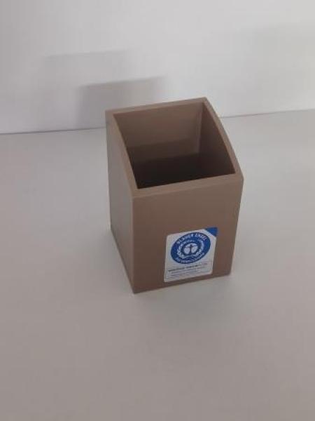 M&M Stiftehalter Loft karamell Polystyrol 7,0 x 7,0 x 10,0 cm