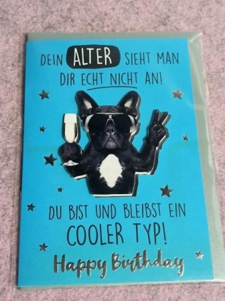 Klappkarte Bitte LächelnMotiv 20