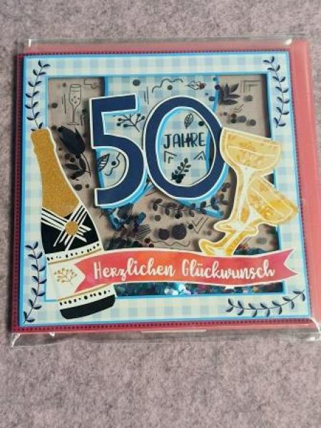 Konfetti CardsKlappkarte Motiv 6