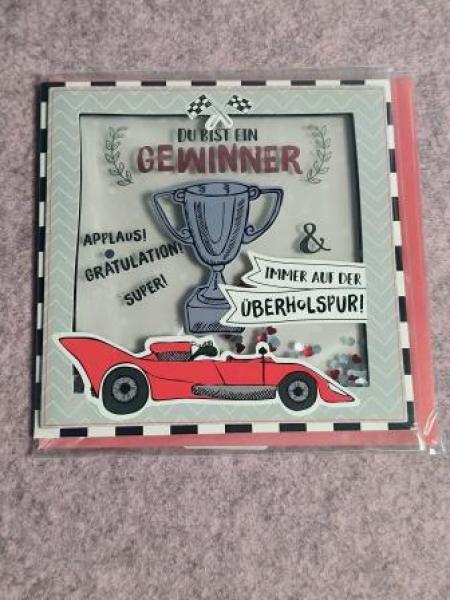 Konfetti CardsKlappkarte Motiv 37