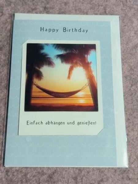 3D Polaroid Klappkarte