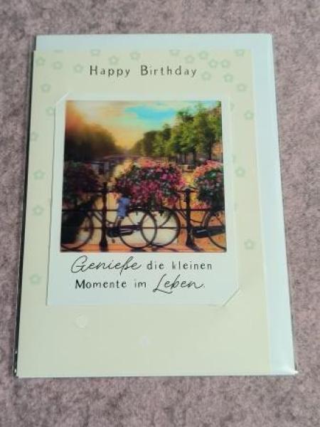 3D Polaroid Klappkarte Motiv 32