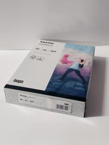 Kopierpapier Colors A4 80g 500BL grau