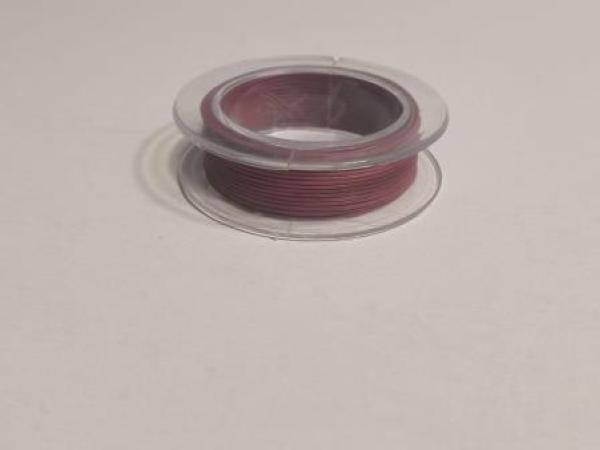 Lederriemen rot 1 mm 5 m