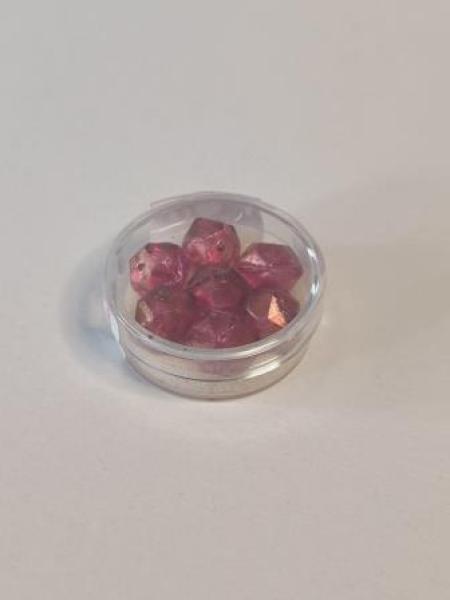SchliffperleAntique12mm 7er fuchsia
