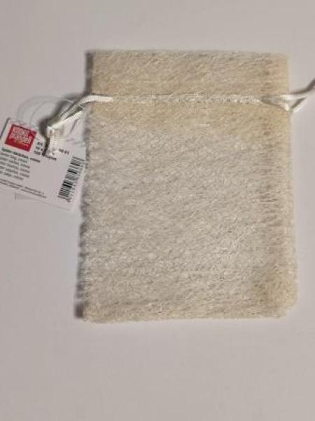 Spider Säckchen 10 x 13cm creme