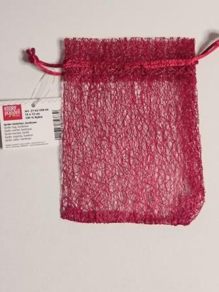 SpiderSäckchen 10x13cm bordeaux