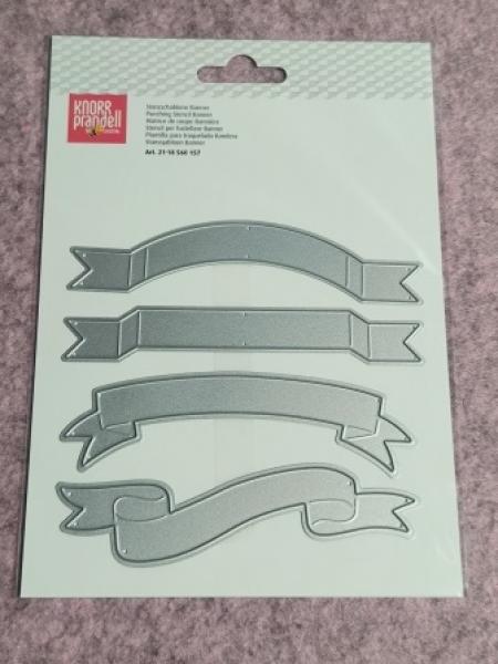 Stanzschablone Banner