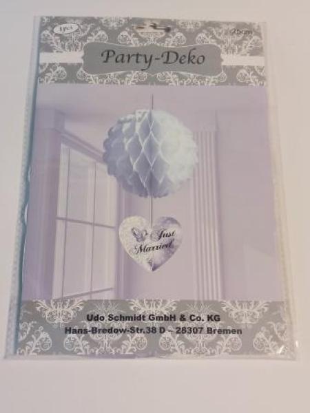 Ballon/FallschschirmJust Married, sort.