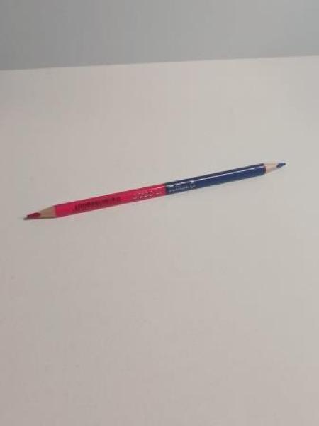 Silbentrennstift rot/blau dünn