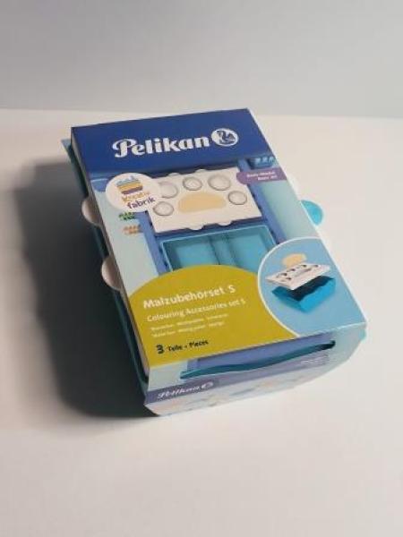 Kreativfabrik MZS/S Malzubehörset klein, Wasserbox mit Mischpalette,