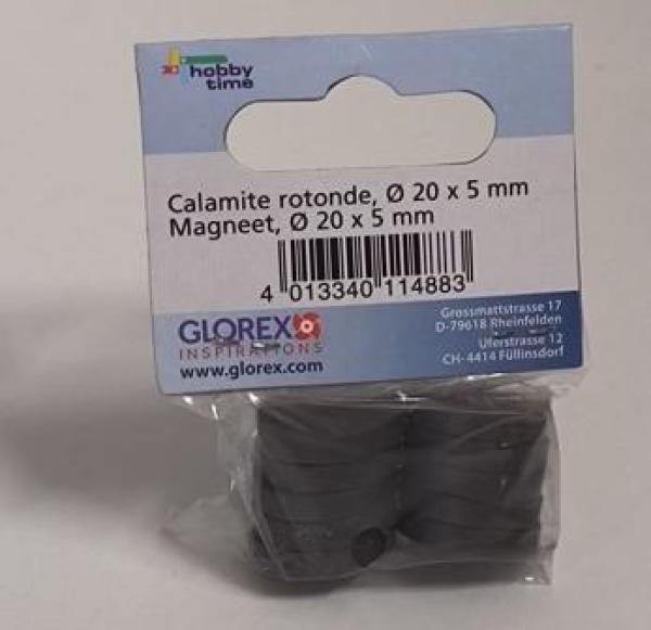 Bastelhaftmagnete 10Stk 20 x 5 mm