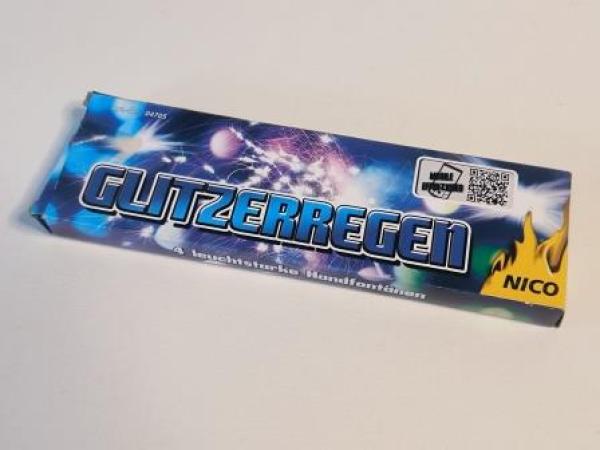 Glitzerregen, 4er-Schtl.