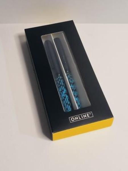 Schreibgeräteset Eleganza Funky  blue