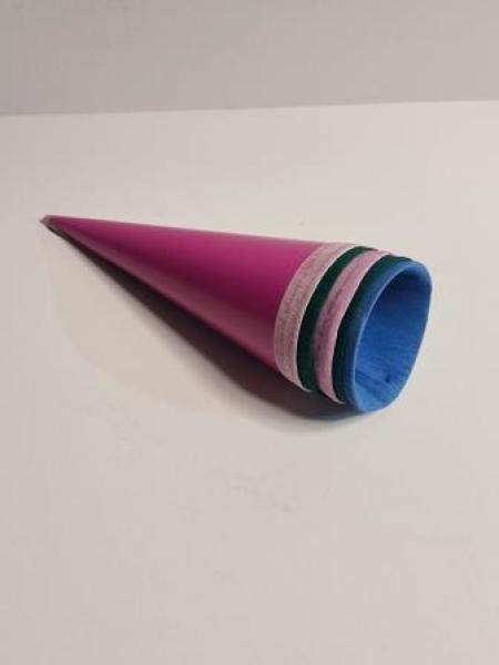 Schultüte 12cm farbig sortiert