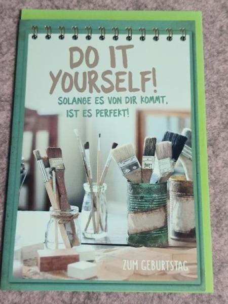 Kurt Eulzer Glückwunschkarte Geburtstag Do it yourself