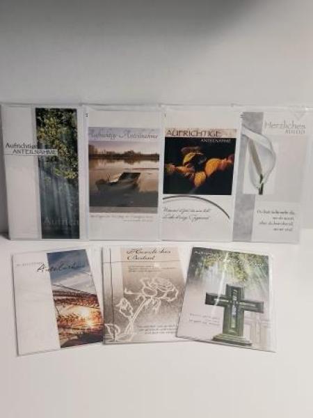 Trauerkarten 8-fach t99sk3439