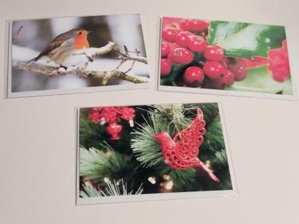 Glückwunschkarten Weihnachten sort.