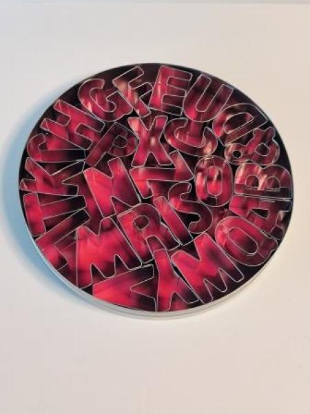 Buchstaben/Zeichen ca. 4 cm 27tlg