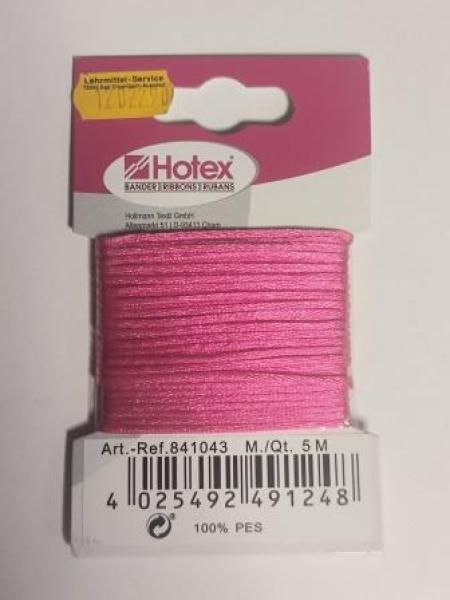 Satin Nylonschnur 5 m pink