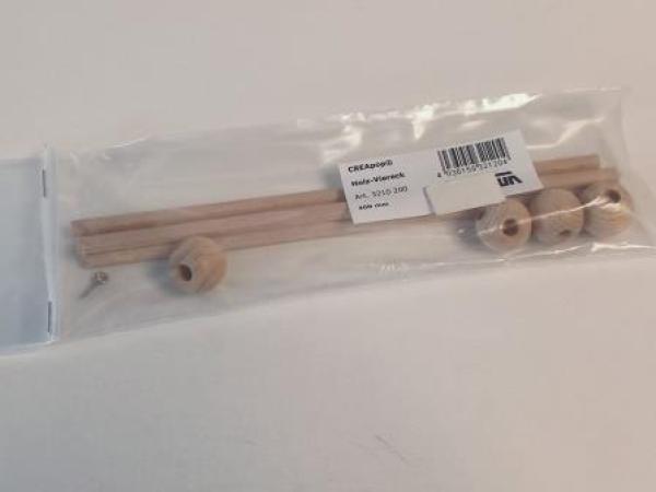 CREApop Holz-Viereck  200 mm