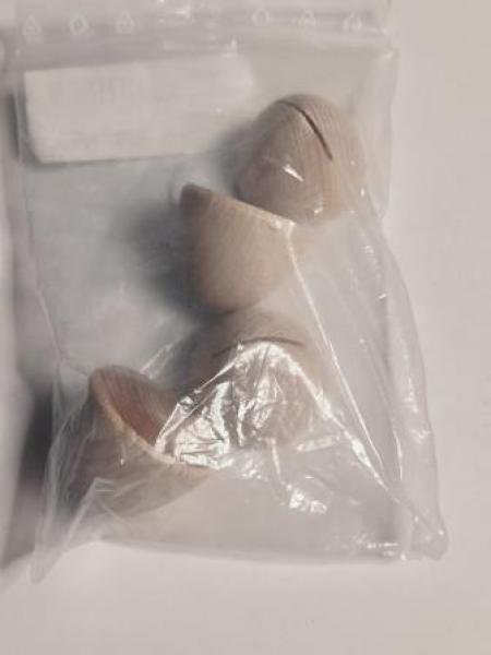 CREApop Holz-Lampenfuss  4Stk