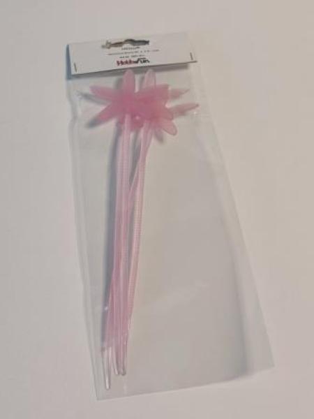 Verschluß Blume Btl 4 Stk rosè