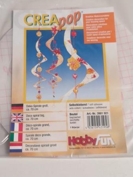 CREApop® Deko-Spirale groß, ca. 70 cm