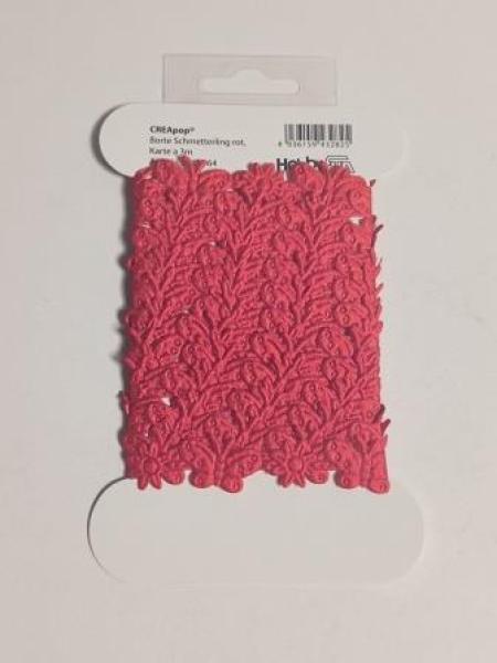 Creapop Borte Schmetterling rot  3 m