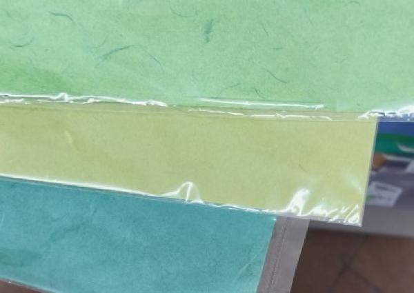 Strohseide 25 g/m², 50 x 70 cm, limone