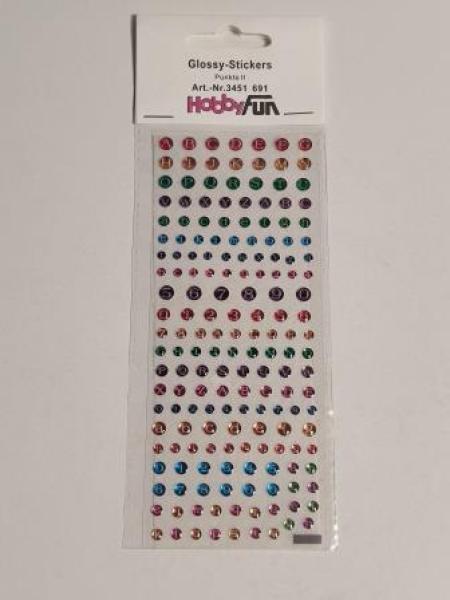 Glossy-Stickers Punkte II