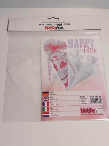 Zuckertüten Tülle 15.5 x 7cm Btl.a 2Stk