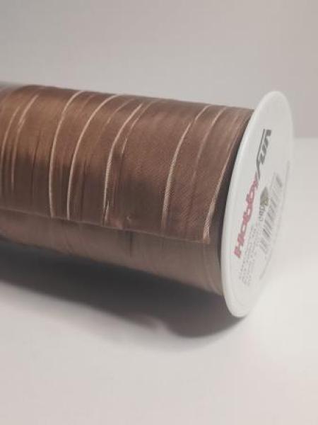 CREApop® Fripé Dekoband 20 cm x 10 m, cappuccino  ldm