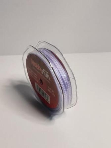 Karo-Schleifen-Zugband 5mm a`25m lavendel   ldm