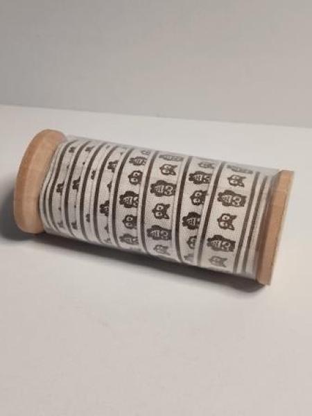 Band Fuchs 20 mm natur-braun 10 m