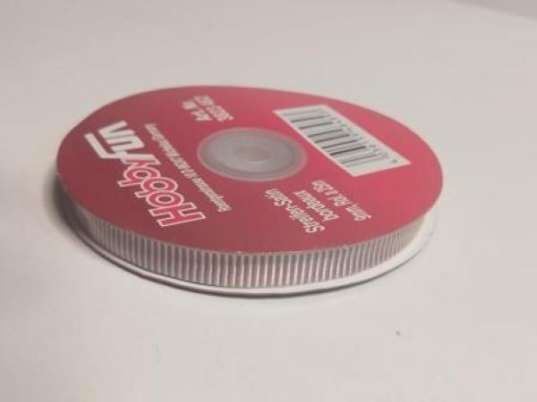 Streifen-Satin bordeaux 9mm / 25 m   ldm