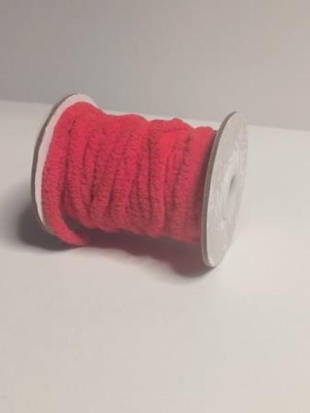 Flauschband 10 m rot   ldm