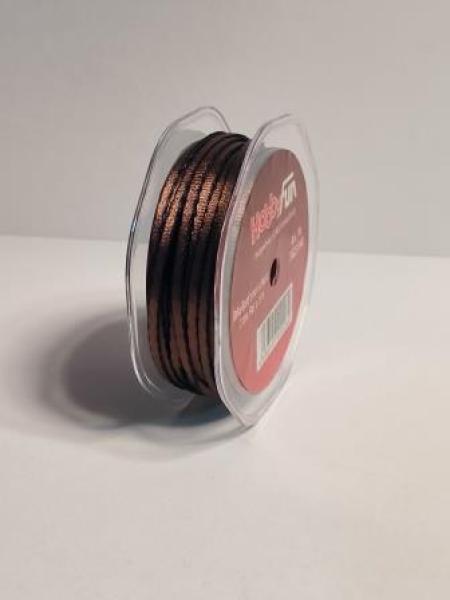 Deko-Band braun/schwarz 3mm a`25m   ldm