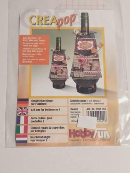 CREApop® Geschenkanhänger für Flaschen I