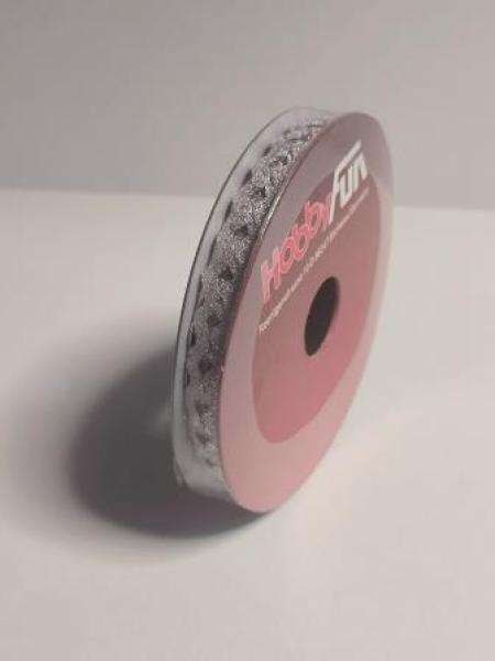 Metallic-Zackenlitze 5 mm zartrosa  20 m   ldm