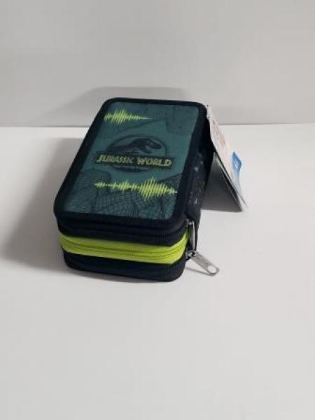 Schüleretui Jurassic World, 3-Stock, gefüllt SCOOLI JUSP0421