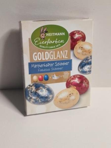 HEITMANN Eierfarben Goldglanz sortiert Eierfarben farbsortiert