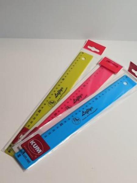Lineal Plastik 30cm L3 sortier