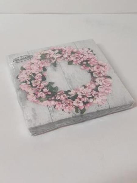 Serviette 33x33cm Ghirlanda di Fiori