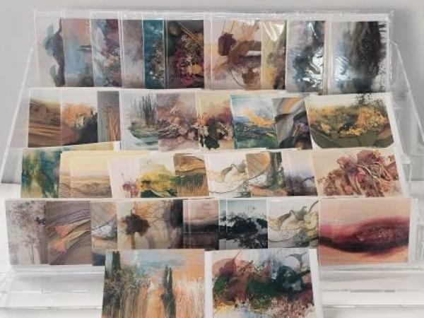 Karte Midi Floral Collagen