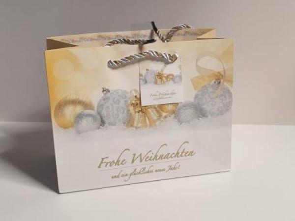 Geschenktasche Weihnacht20x26x9cm, sortiert